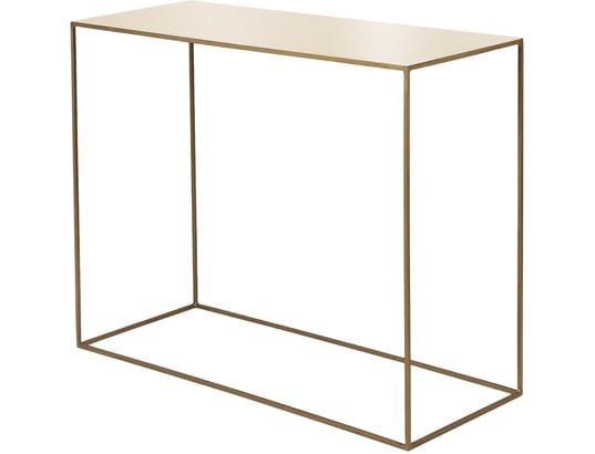 PRO LIVING - Console Console Olia Métal Ivoire