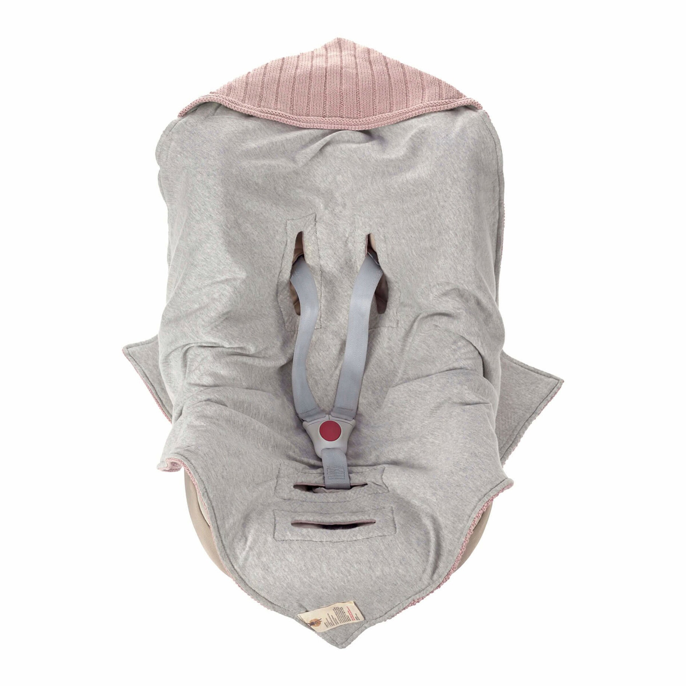 Lässig Einschlagdecke dusky pink