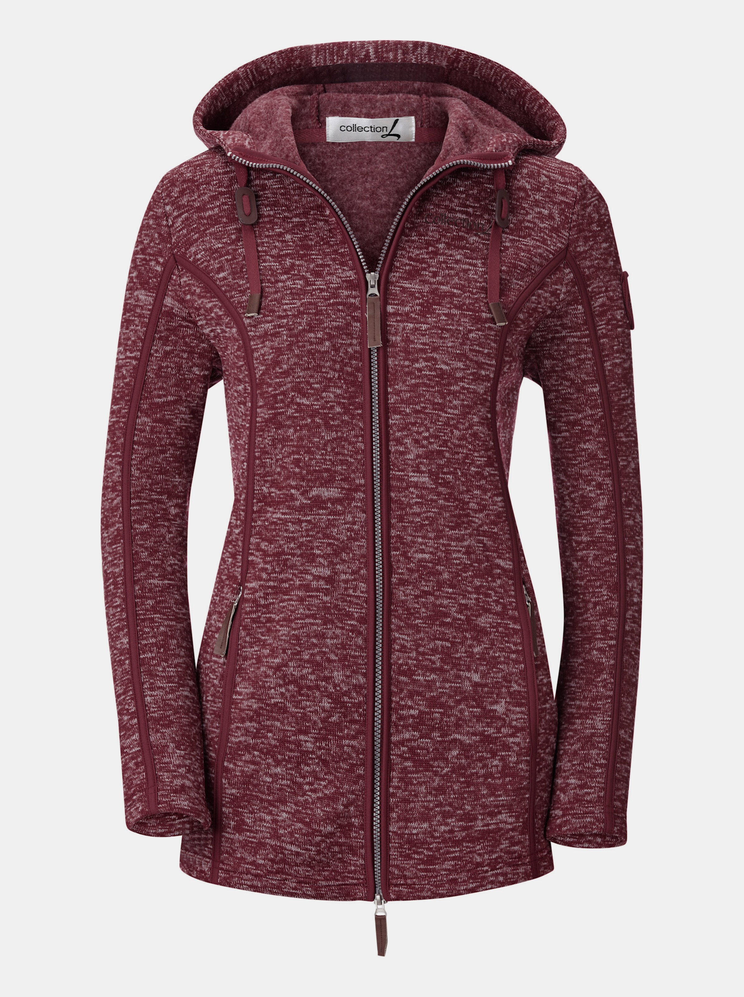 Kapuzenfleecejacke