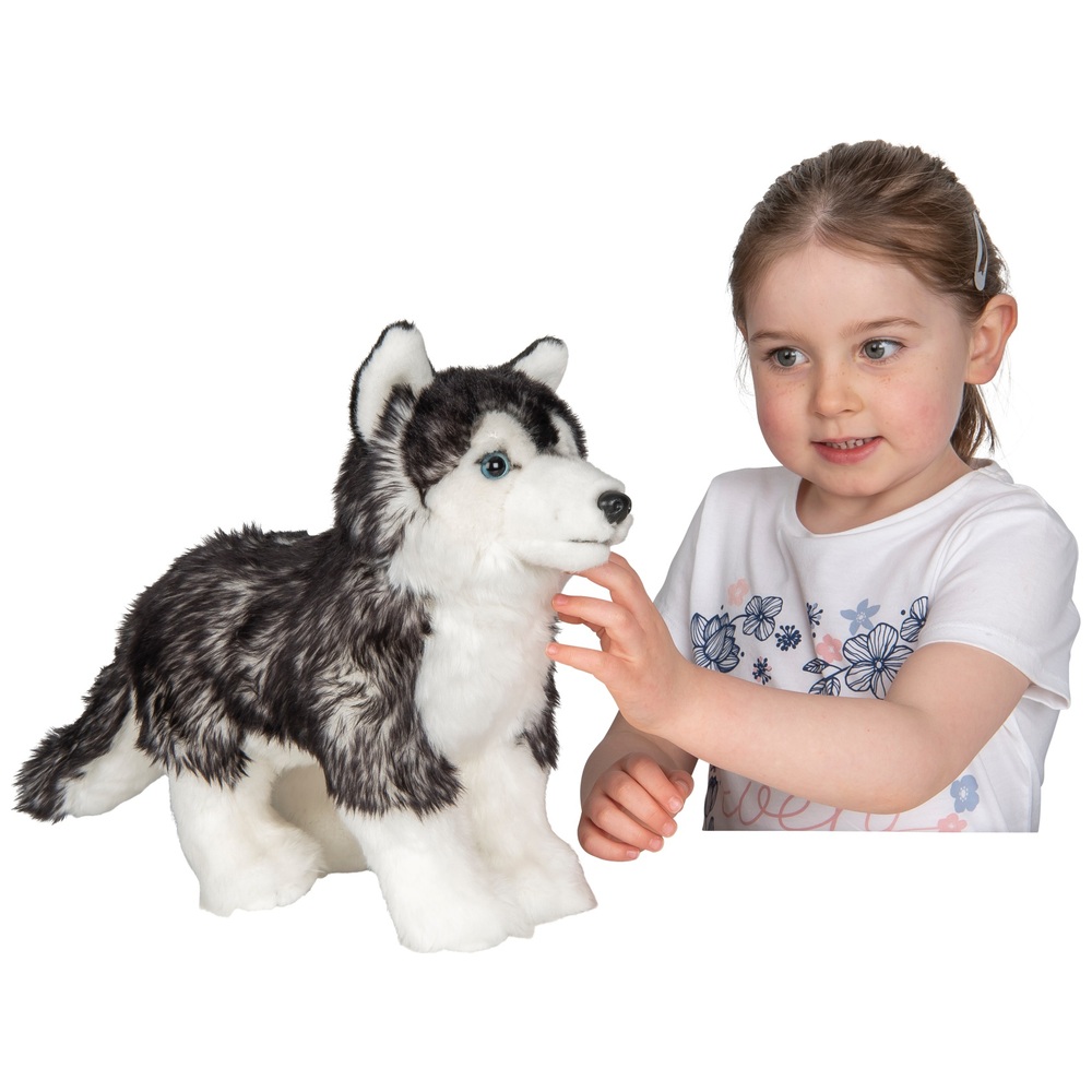 33 cm Finn, der Husky-Hund, Plüschtier