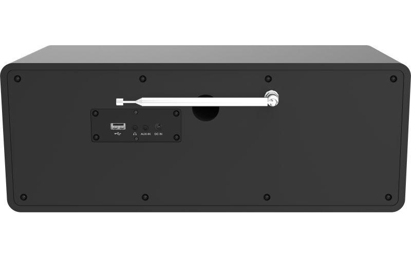 Internet Radio TOP 300 Schwarz<br>Stereo-Radio mit CD-Player, DAB+/FM und Internetradio
