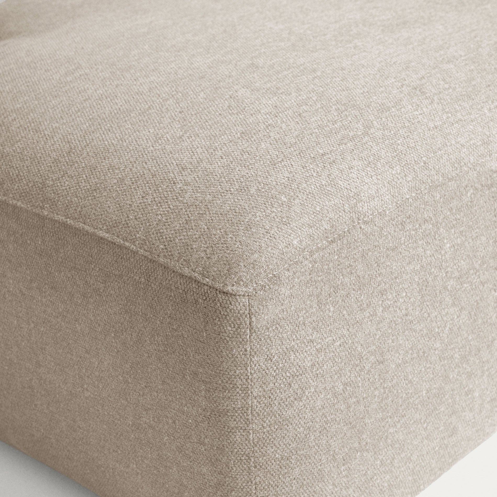 Kave Home Blok Chaise Longue Links - Ivoor