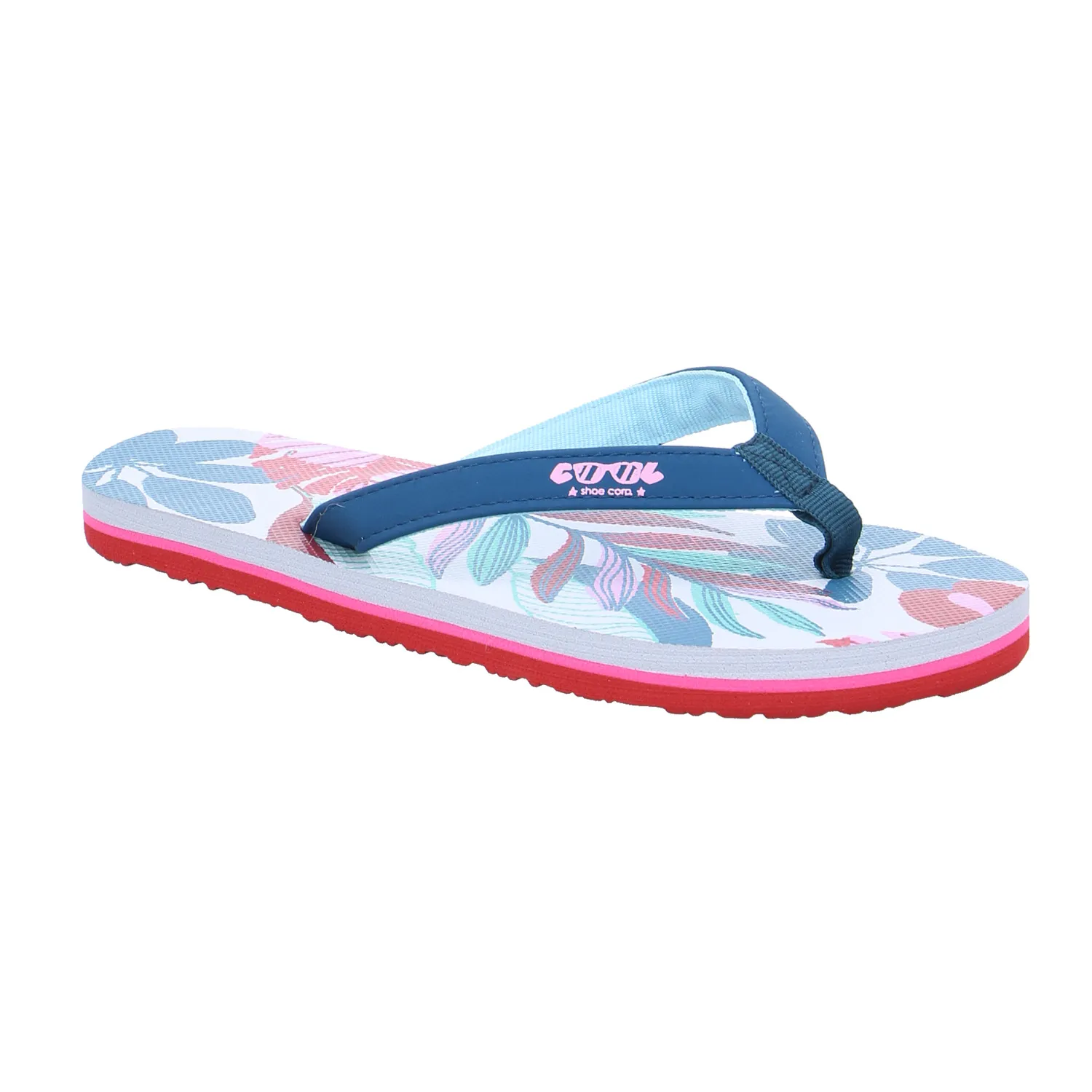 Badeschuhe unisex Türkis Synthetik