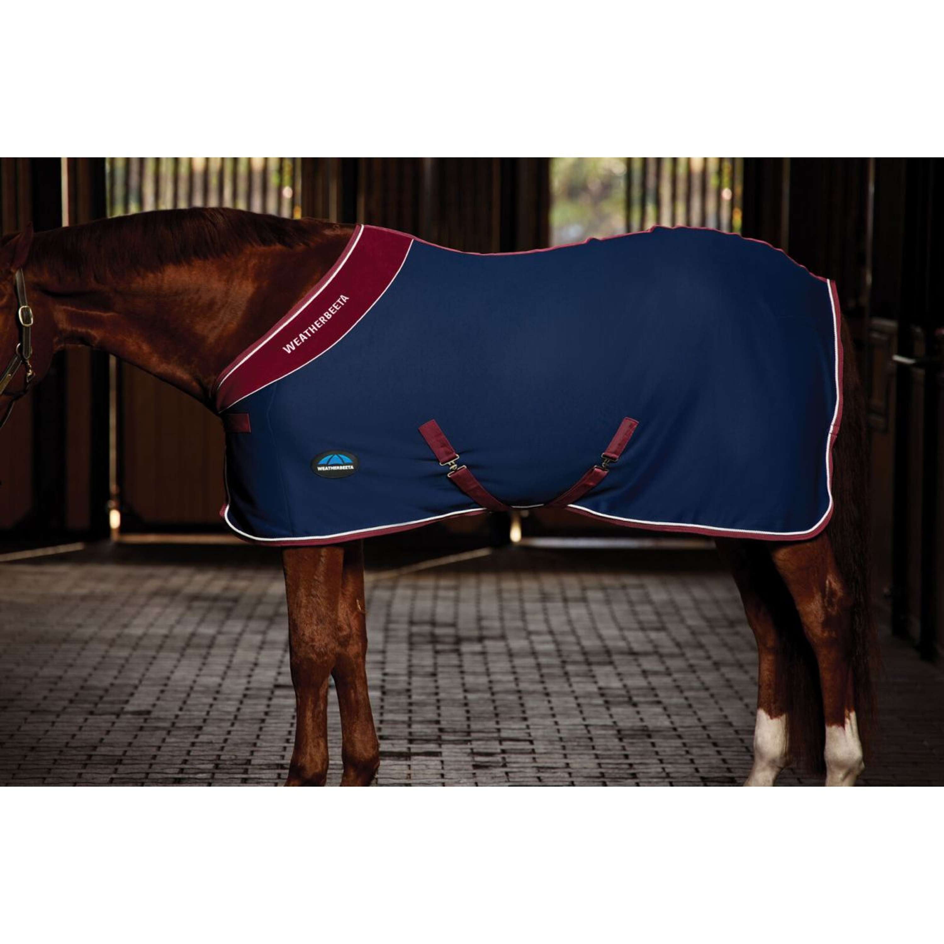 WeatherBeeta Showdeken Opulence Standard Neck Navy/Burgundy