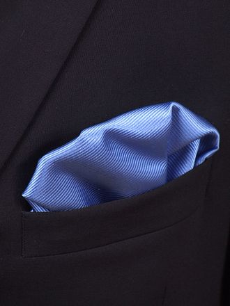 Pochet Zijde Midden Blauw F05 91007P05A