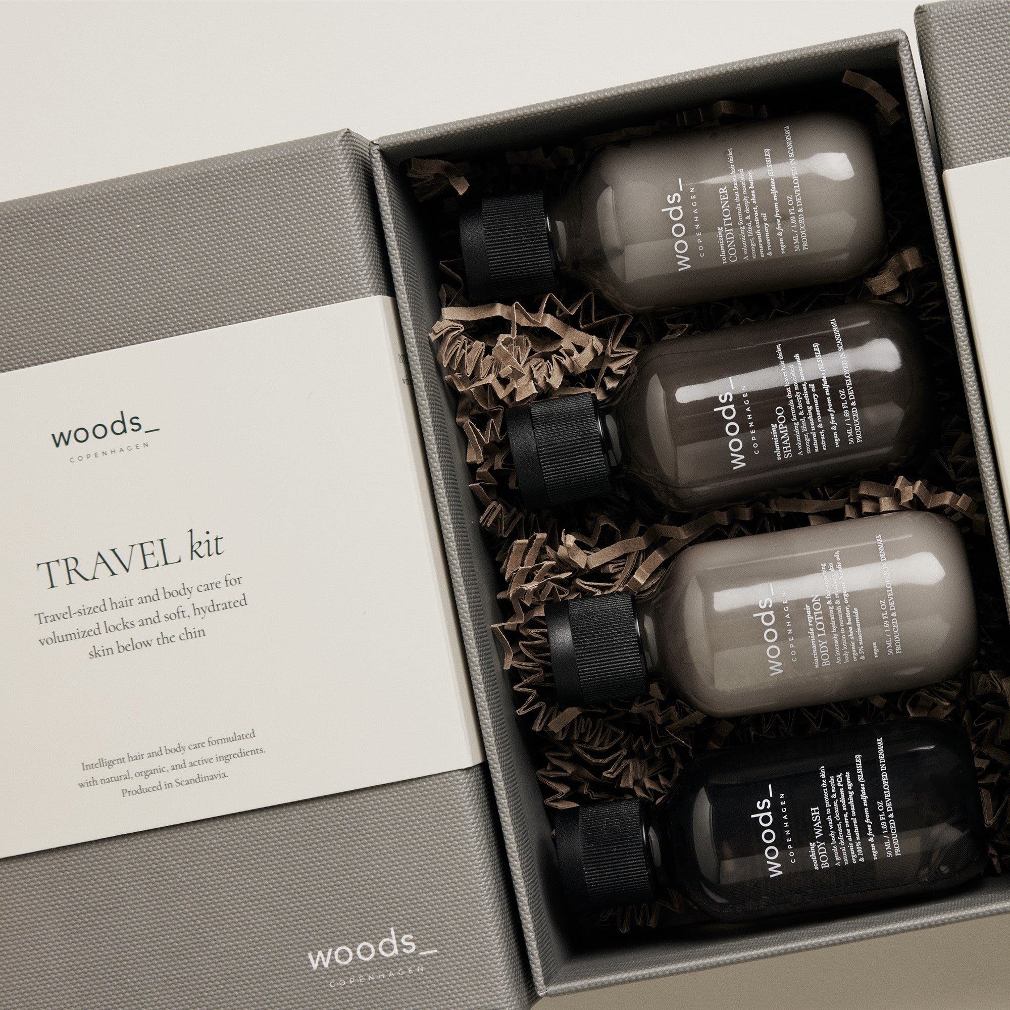 Woods Copenhagen  Travel Set gaveæske