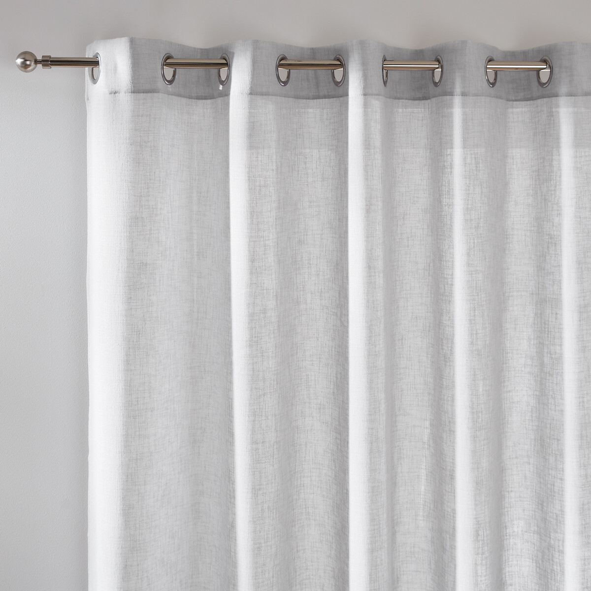 LA REDOUTE INTERIEURS<br>Cortina de vidro, ampla, com ilhós, Nyong