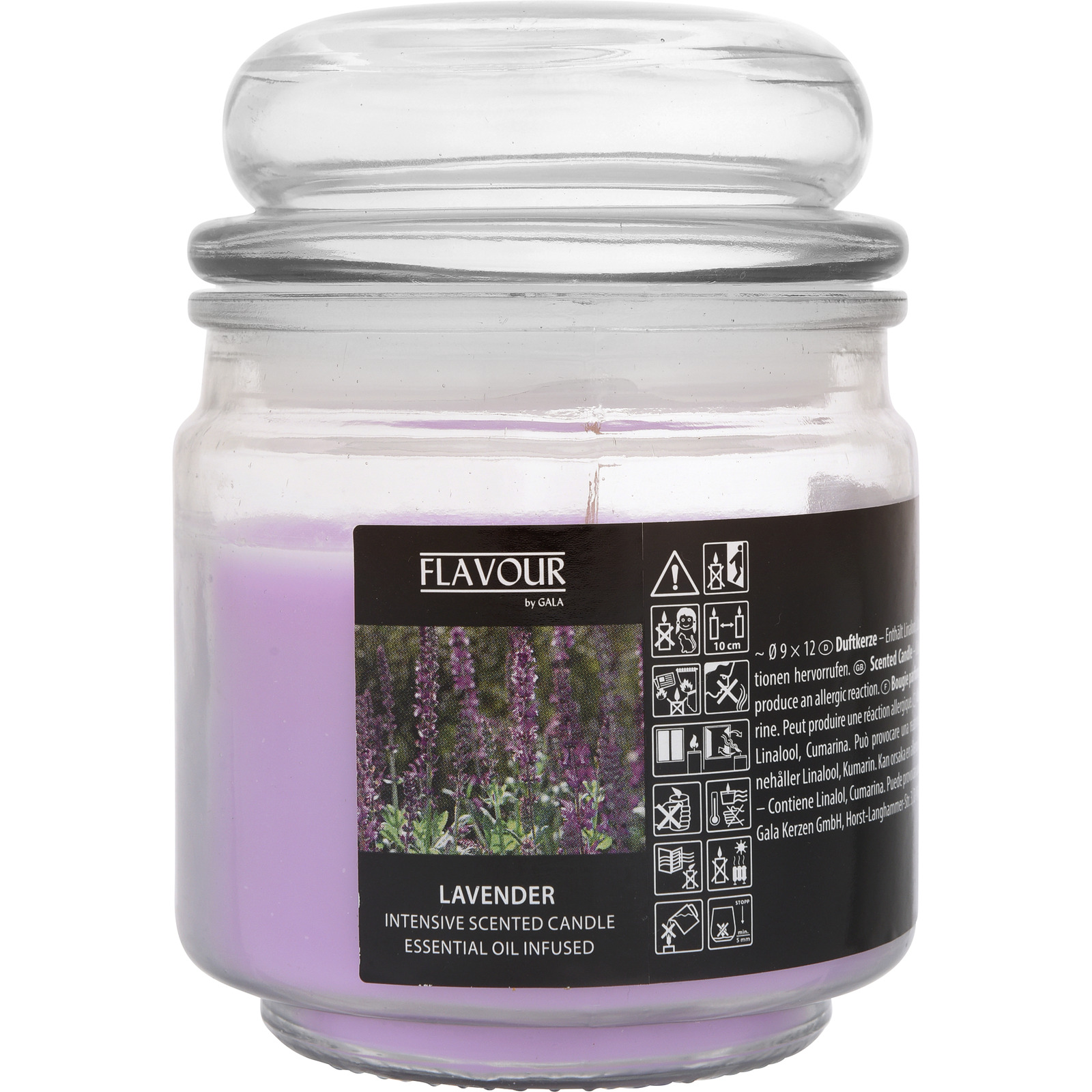 Duftkerze im Glas, Lavendel 250 g