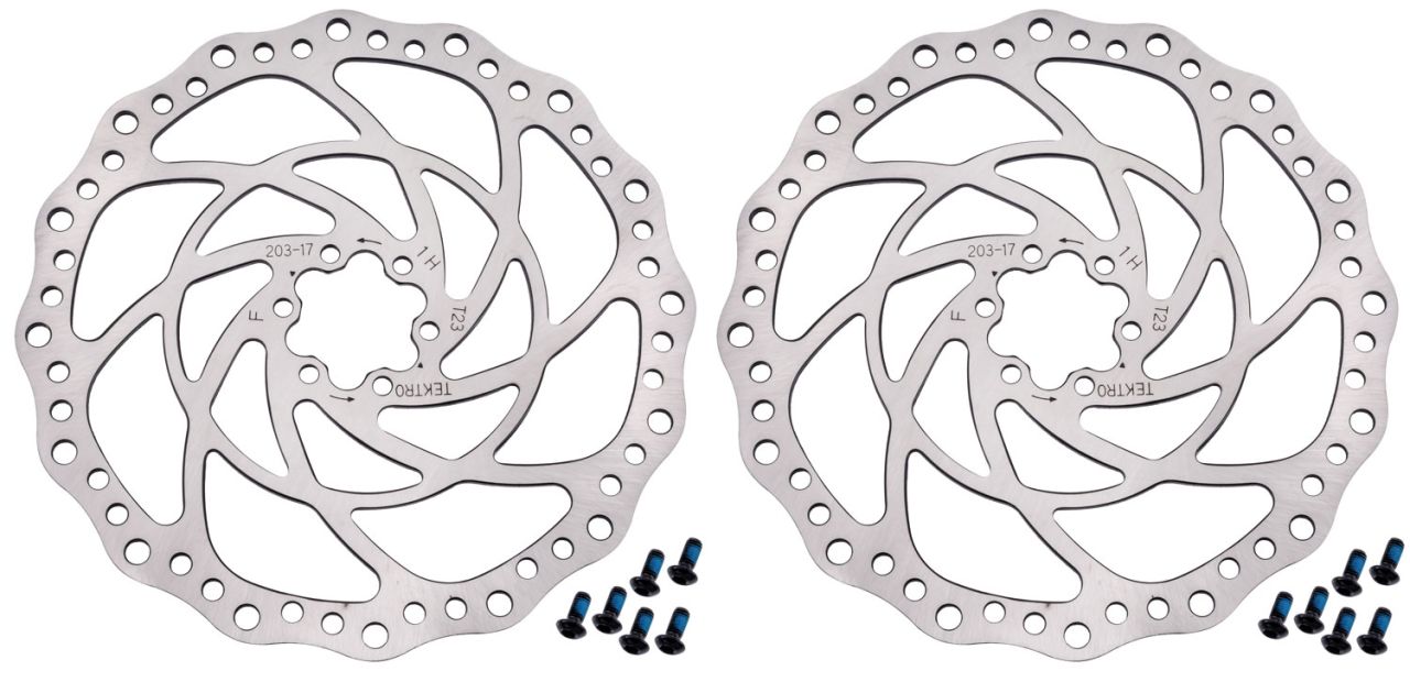 Tektro GEMINI SL HD-M535 Scheibenbremsen-Set + Bremsscheiben 203mm kaufen | Bike-Discount