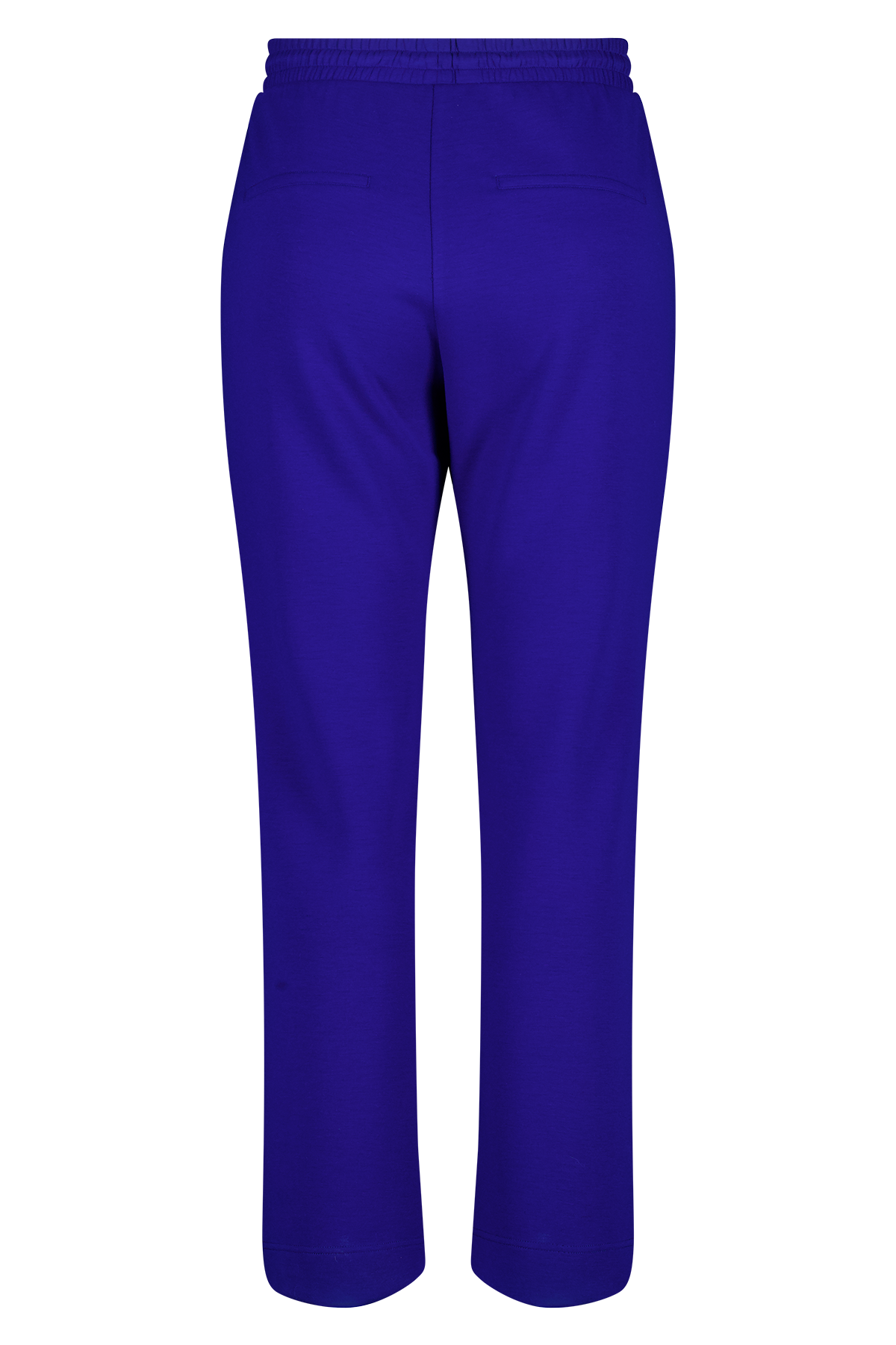 Broek met deelnaad Kobalt blauw