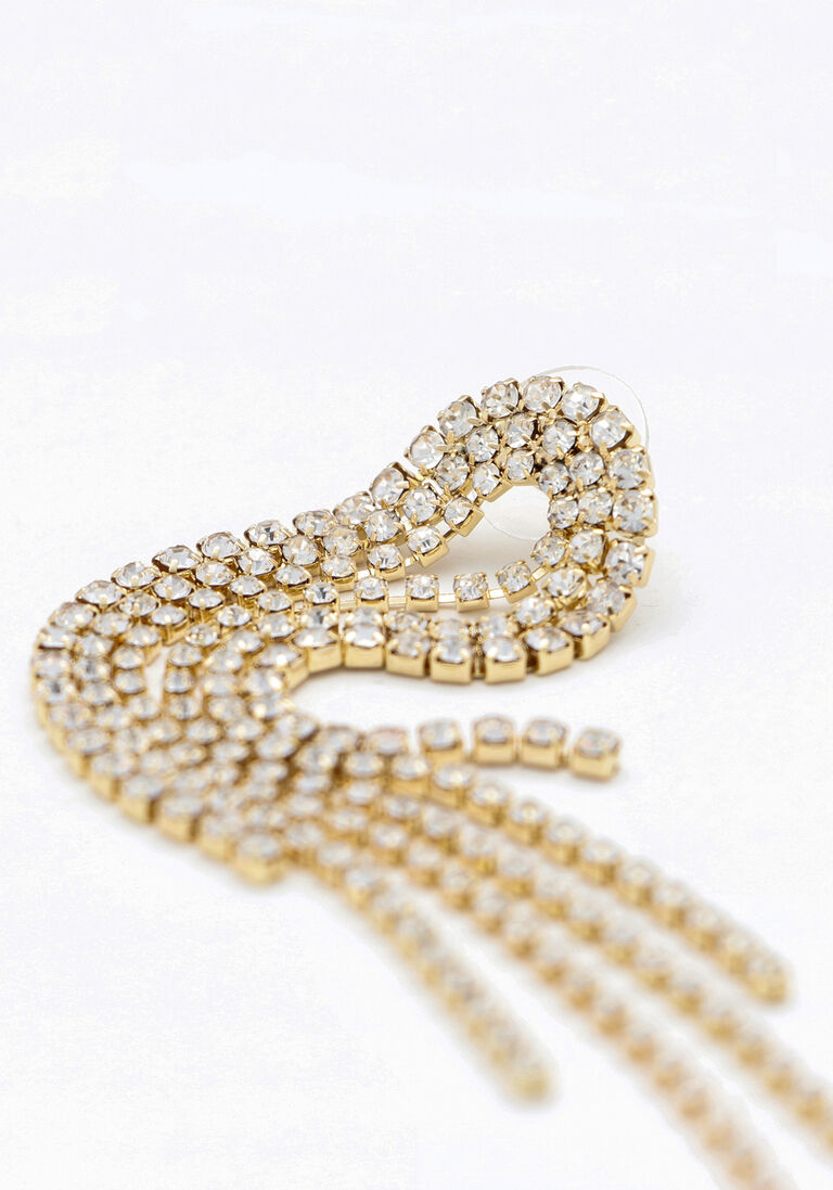 NOTRE-V gouden notre-v oorbellen earring extra 1
