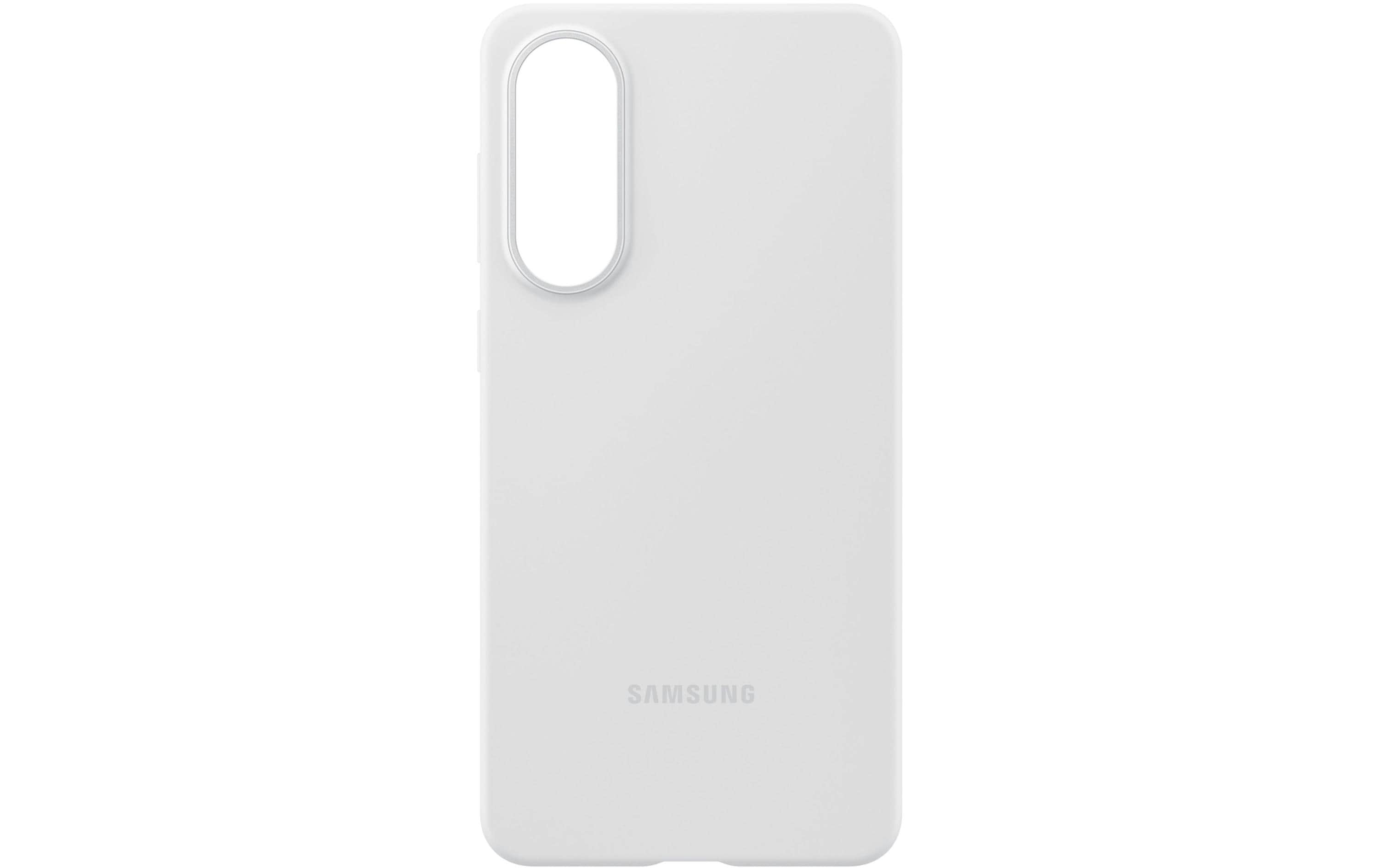 Back Cover Silicone Galaxy S25 Edge GrauModerne Handyhülle aus ultradünnem und griffigem Silikon für das Samsung Galaxy S25 Edge