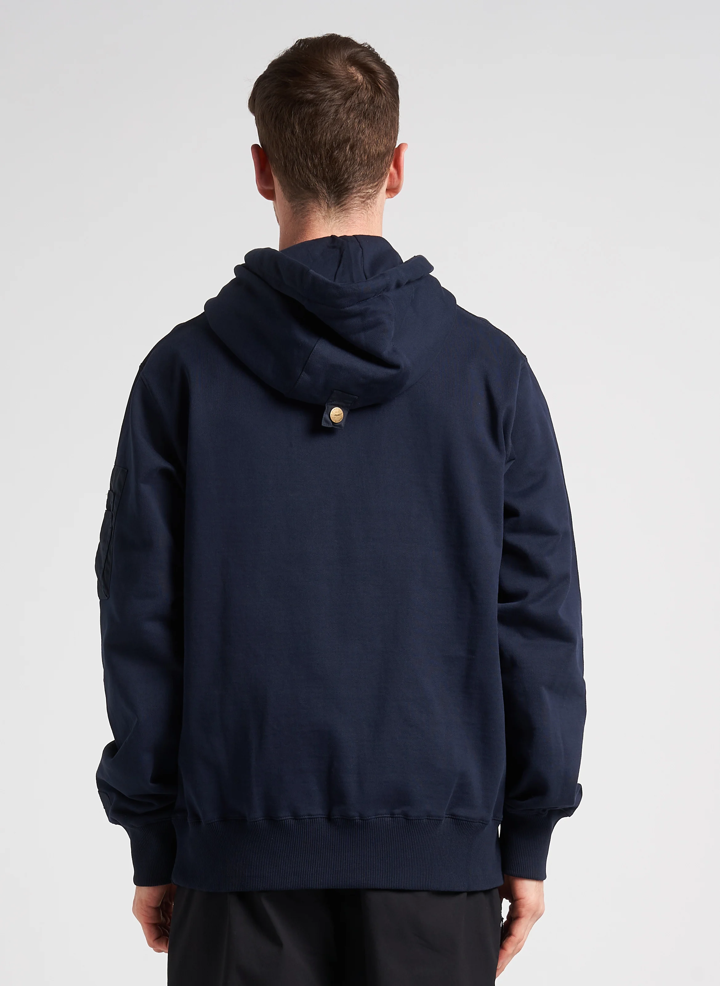 RANGER - Veste bombers à capuche en coton | Bleu