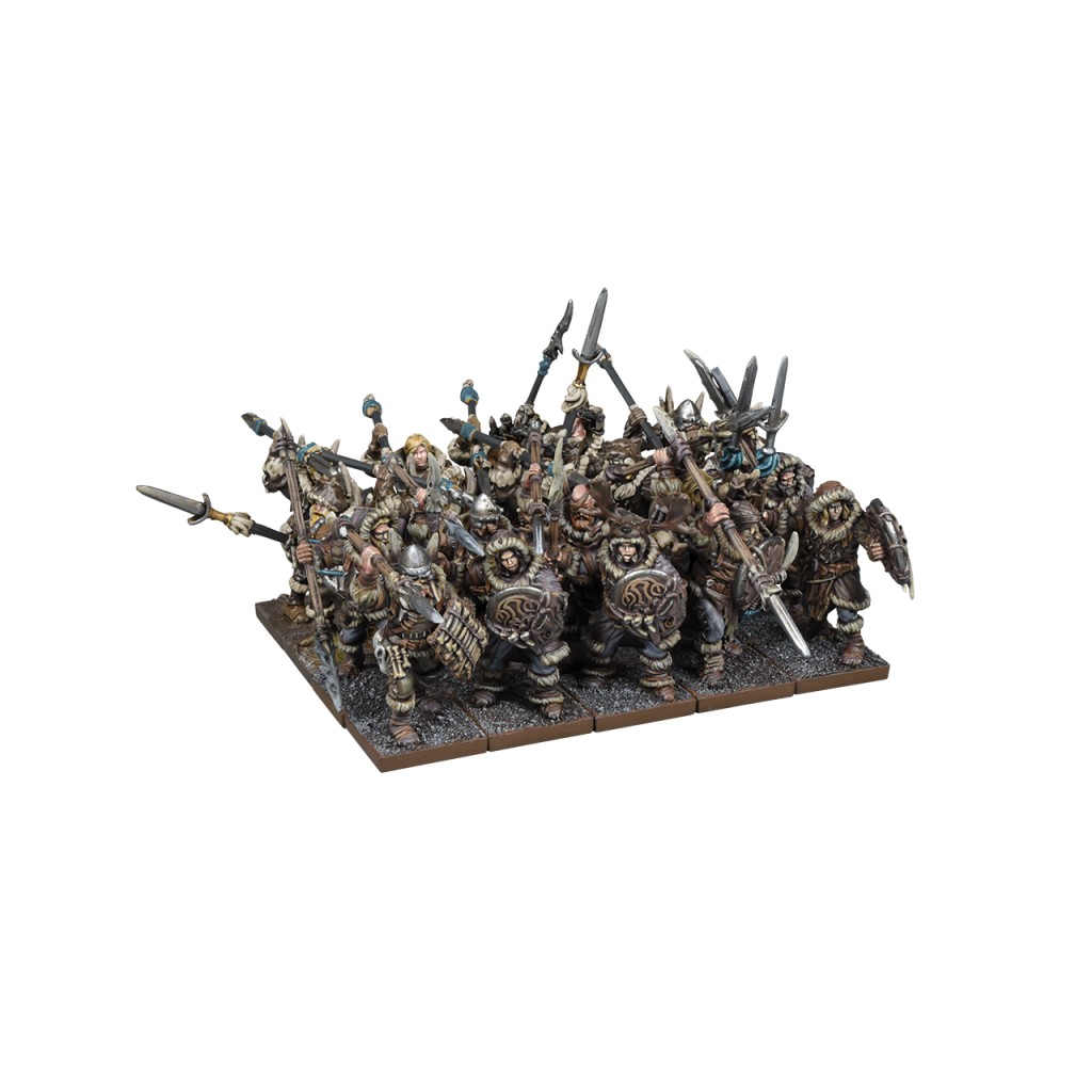 Kings of War - Alliance du Nord : Régiment d'Hommes des Clans