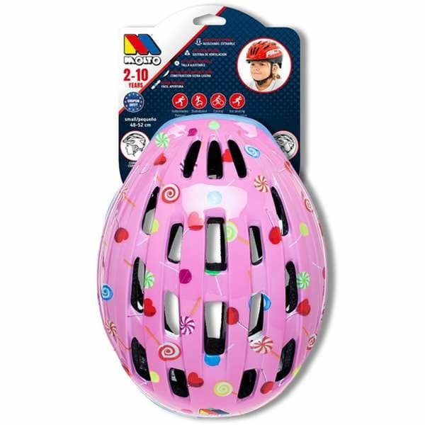 Sykkelhjelm til barn Moltó Rosa 48-53 cm