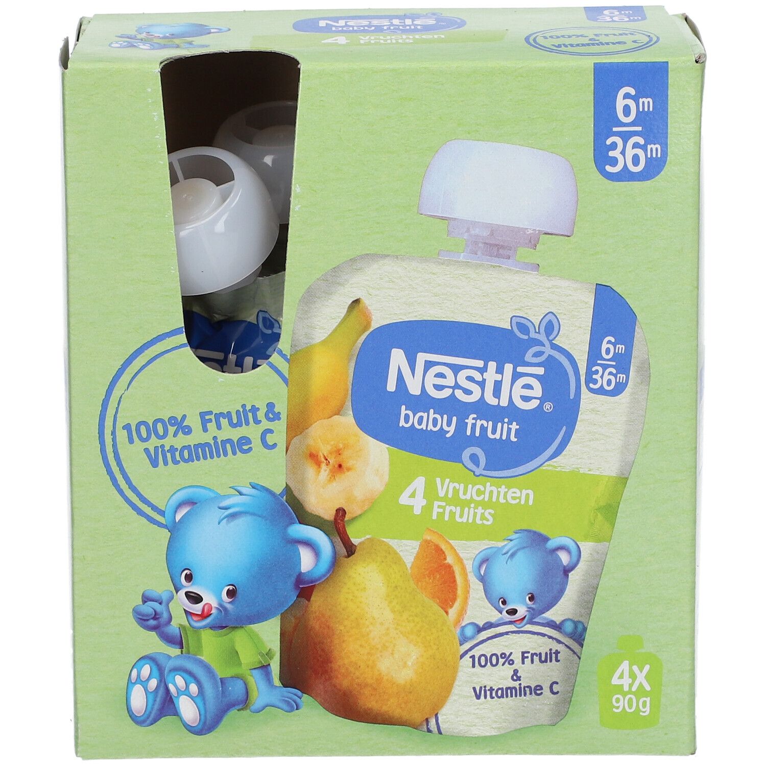 NESTLE Baby Fruit® Trinkflaschen mit 4 Früchten