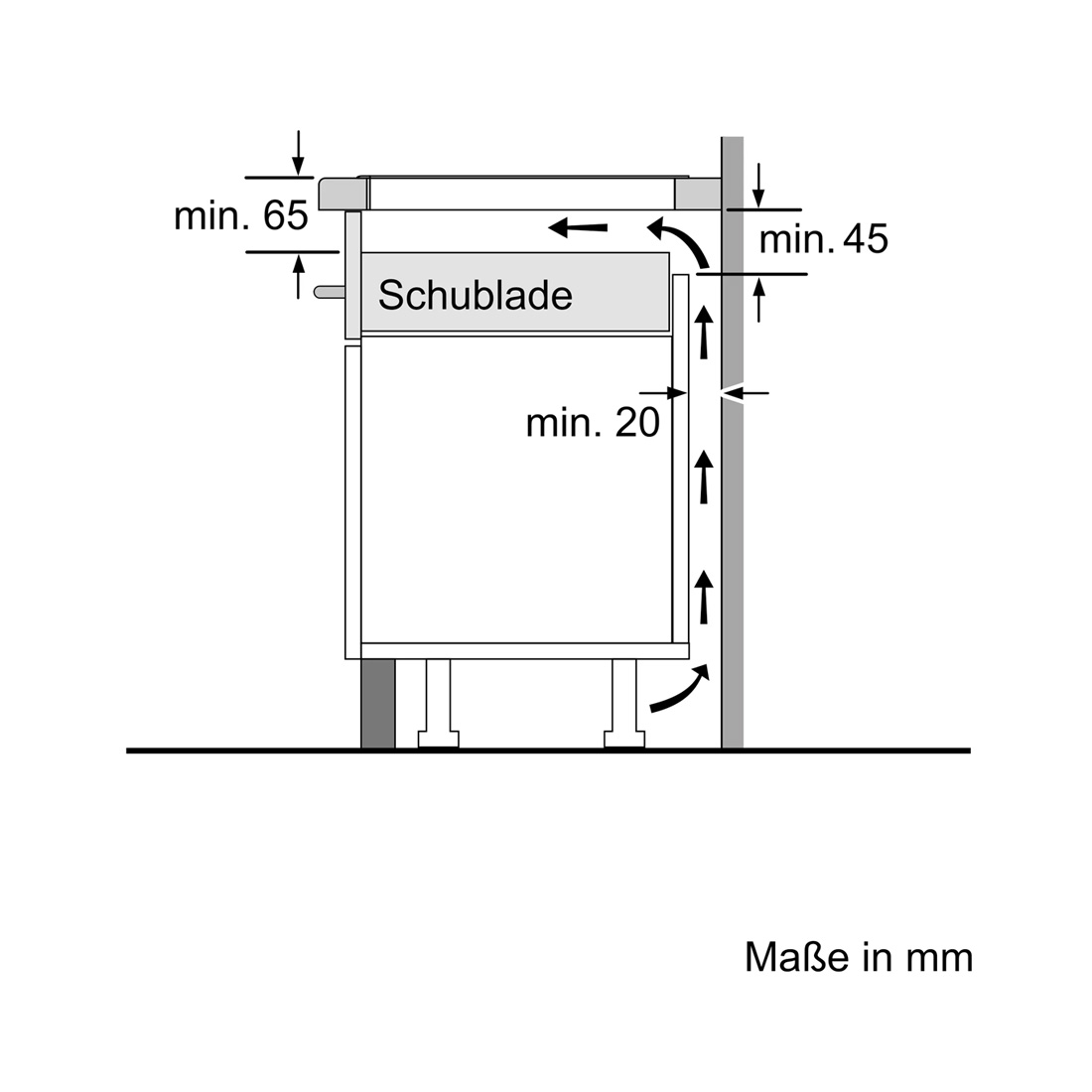Bosch PIB375FB1E Domino-Induktionskochfeld mit Designrahmen 30 cm