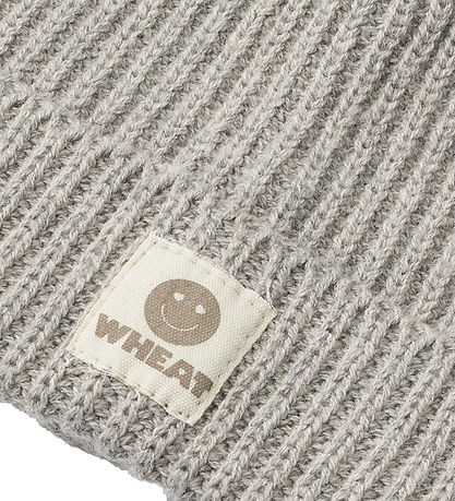 Wheat Mütze - Strick - Mimpa - Grey Melange
