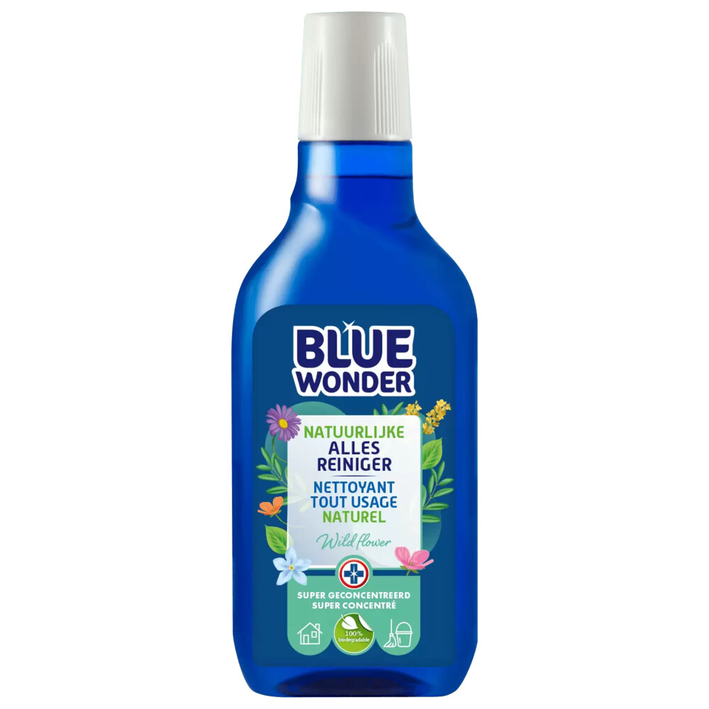 Blue Wonder 100% Natuurlijke Allesreiniger Wild Flower750 ml