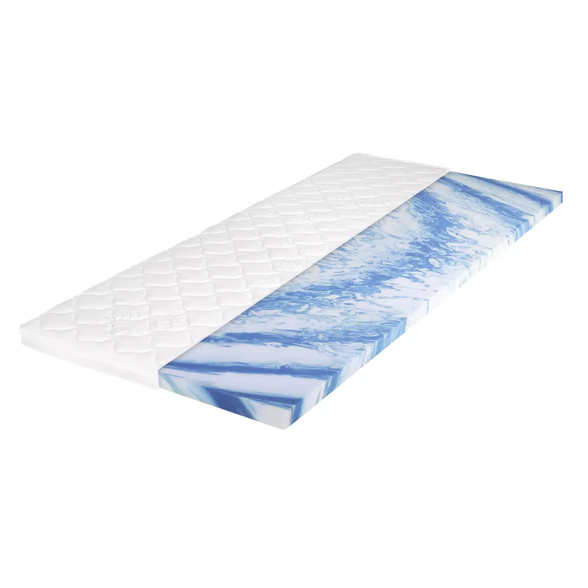 Gelschaum Topper Falera 90x200 weiss
