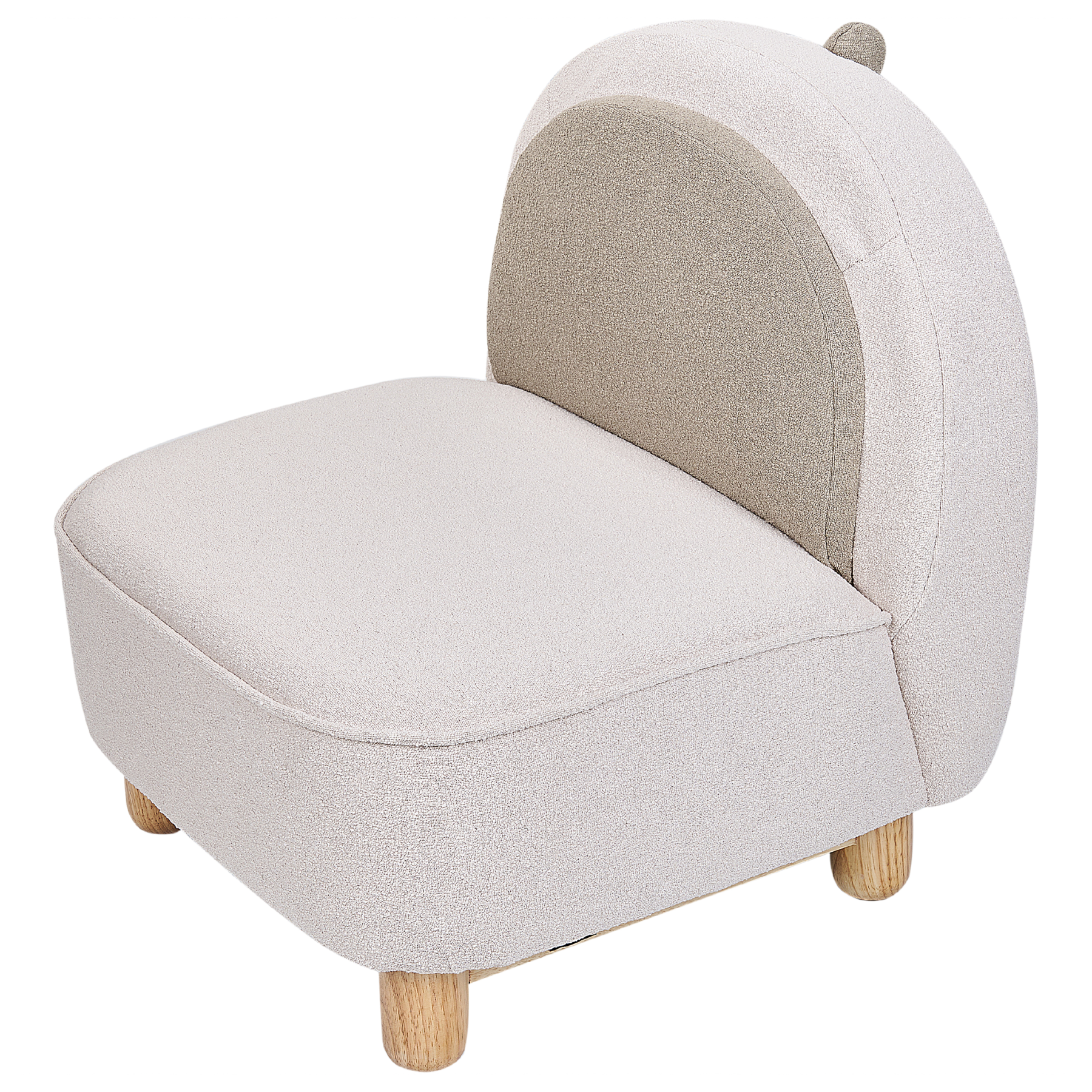 Beliani - FABORG - Kinderstoel - Beige - Polyester
