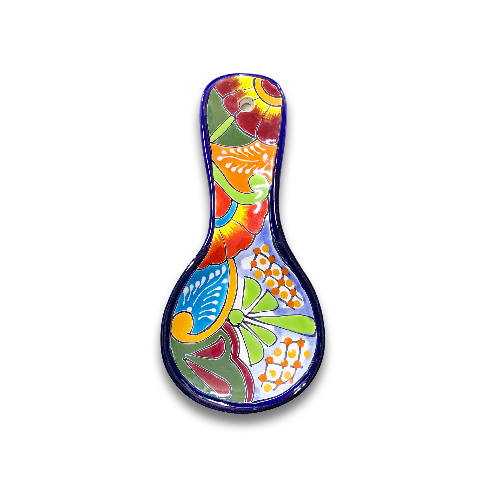 Löffelablage 'Blätter', multicolor, B 25 cm, L 12 cm, H 3 cm zu 12,80