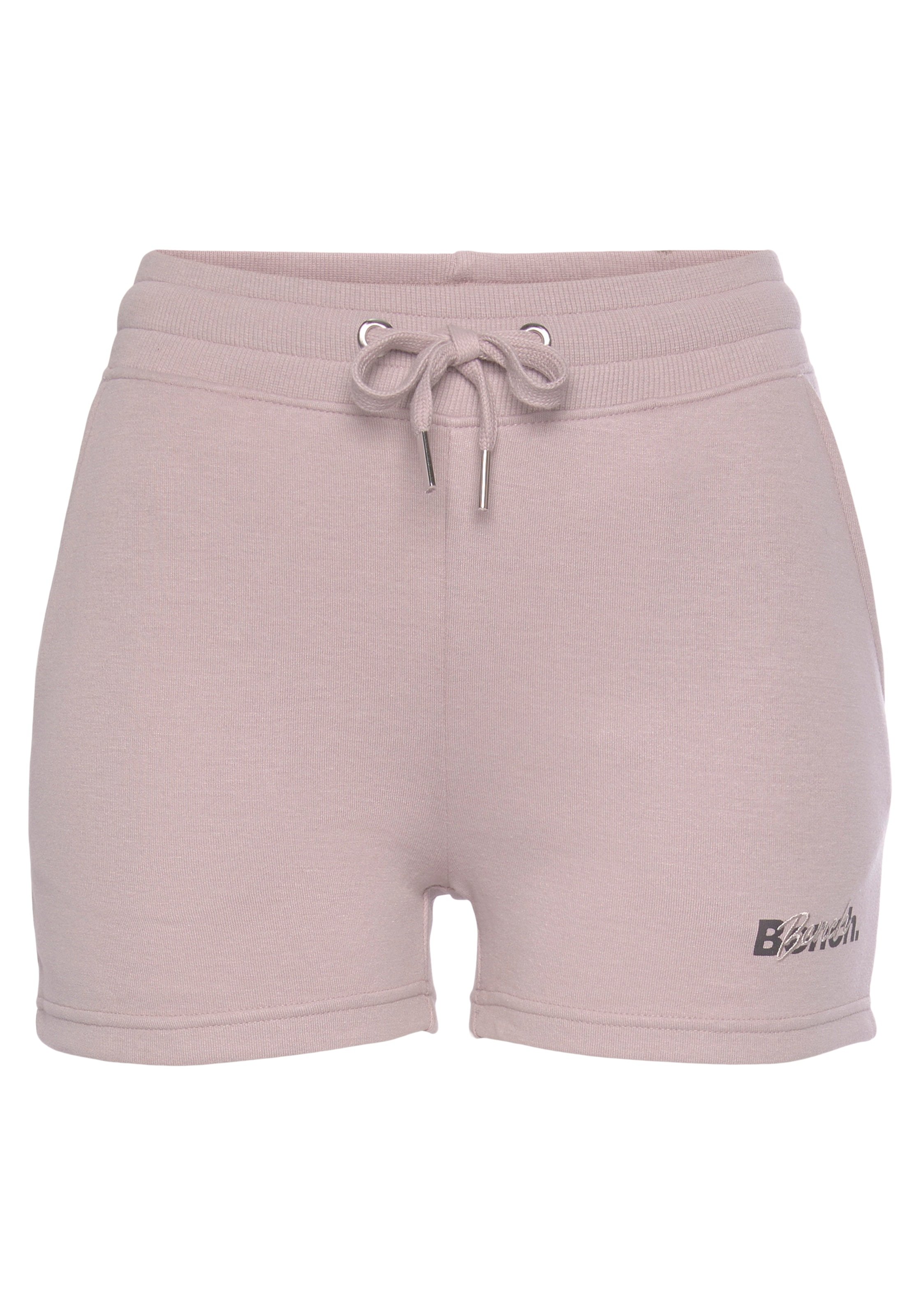 Bench. Loungewear Shorts  mit Logodruck und Stickerei