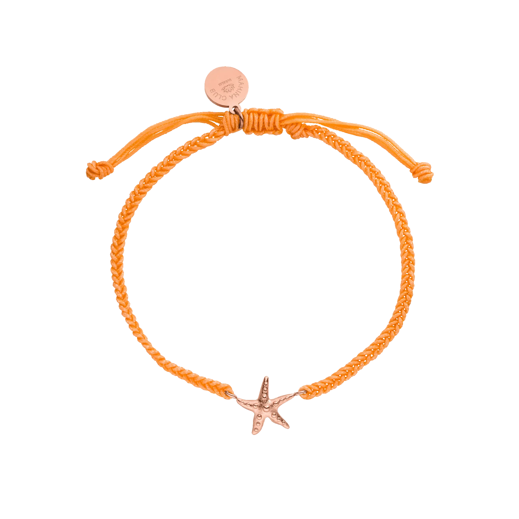 Mahina Club Beach Star Orange Armband
