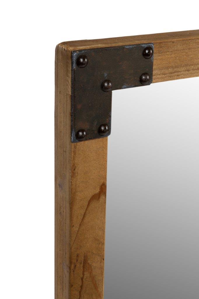 Spiegel COLONIAL - Tanne- 120x120 cm