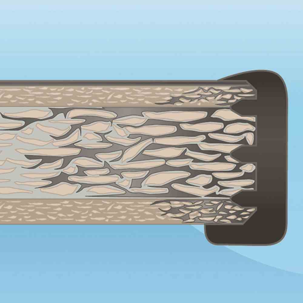 Boulevard-Klapptisch - eisengrau - Ø 100 cm