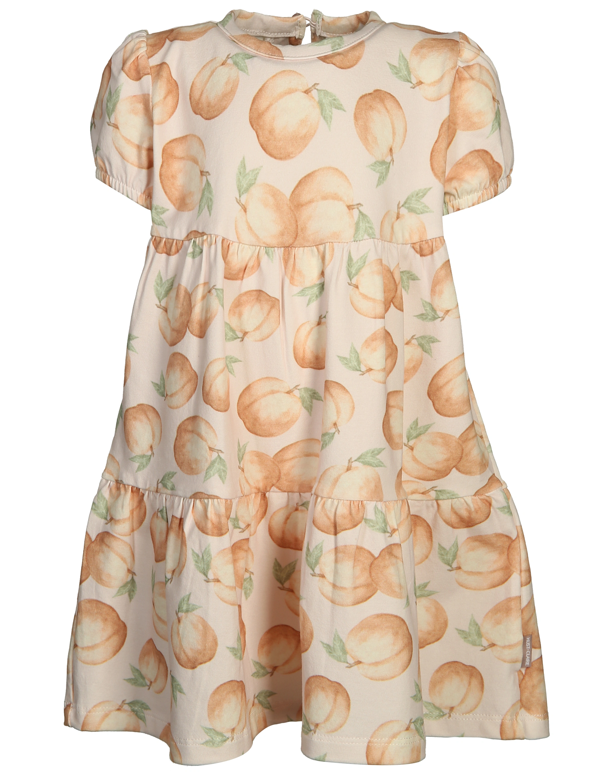 Kurzarm-Kleid DONYA in skin chalk