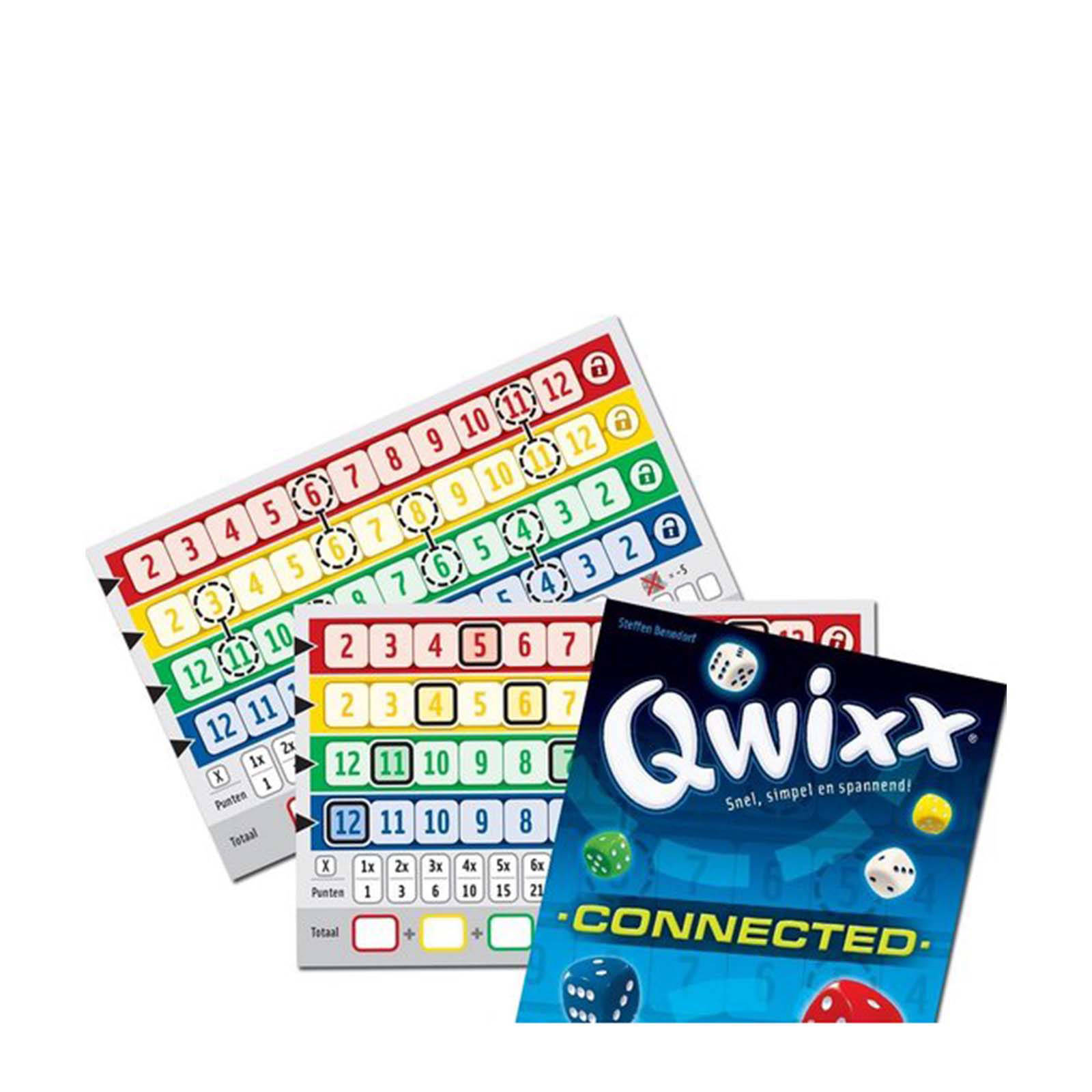 White Goblin Games qwixx connected uitbreidingsspel