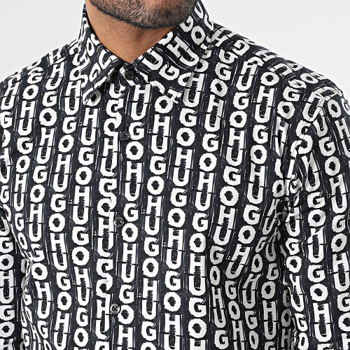 Chemise Manches Longues Ermo 50495865 Noir