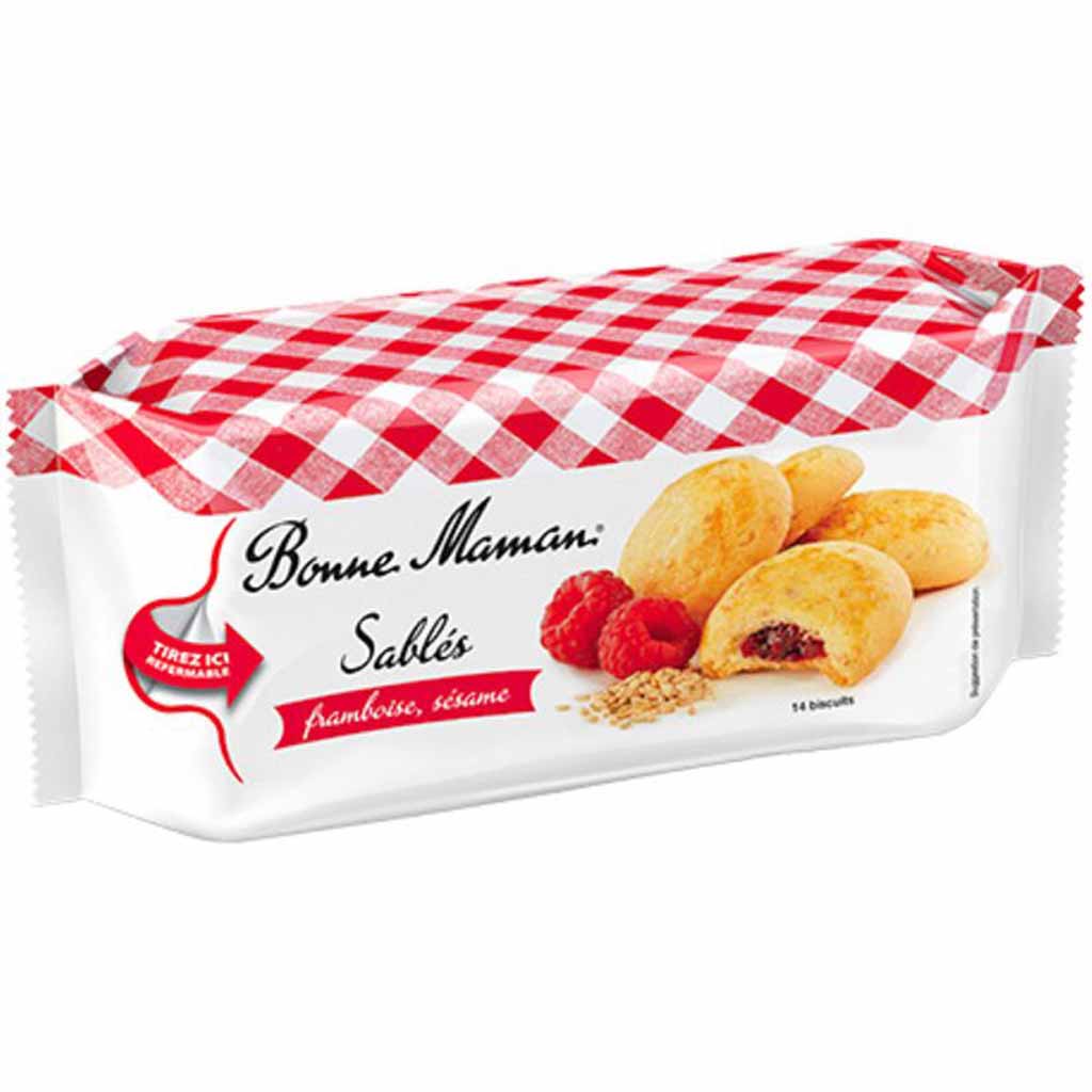 Bonne Maman Sables mit Himbeeren 150g MHD:20.4.25