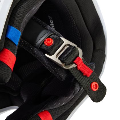 Casque cross Fox V3 - SOLID 2024 - Blanc