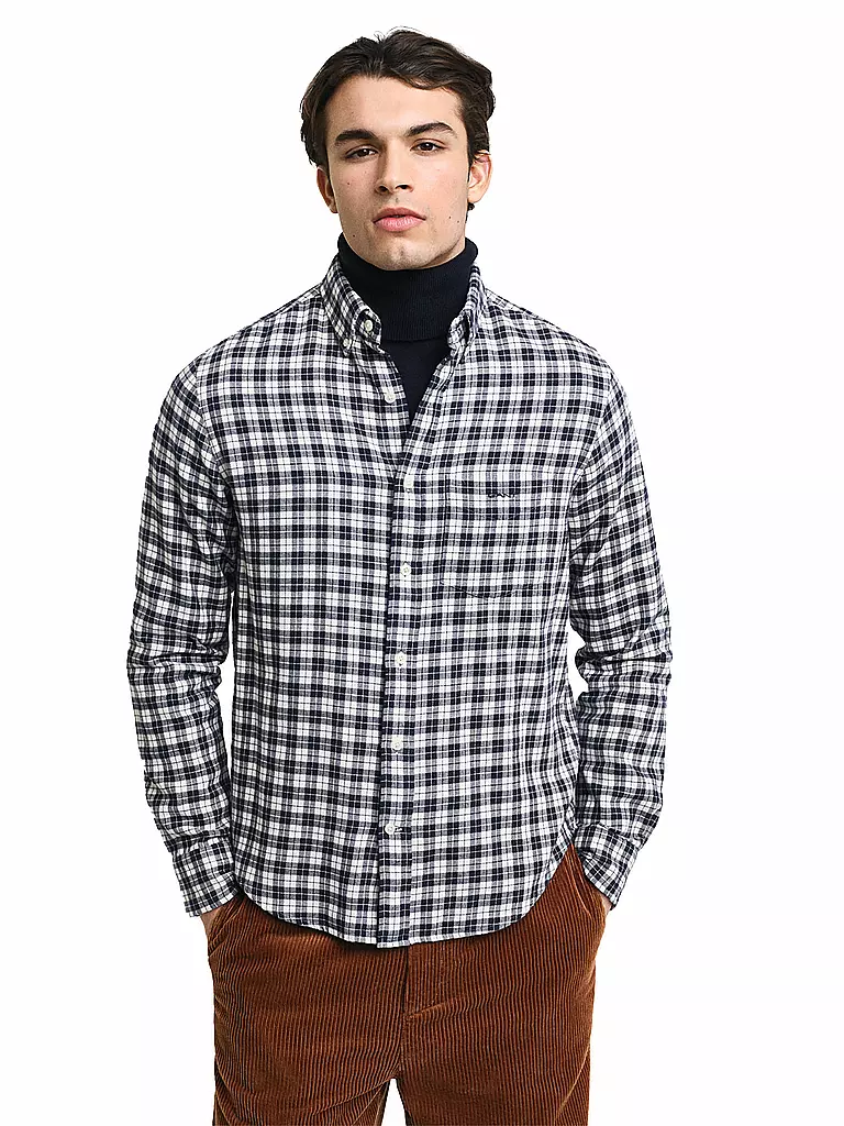 GANT Flanellhemd  blau