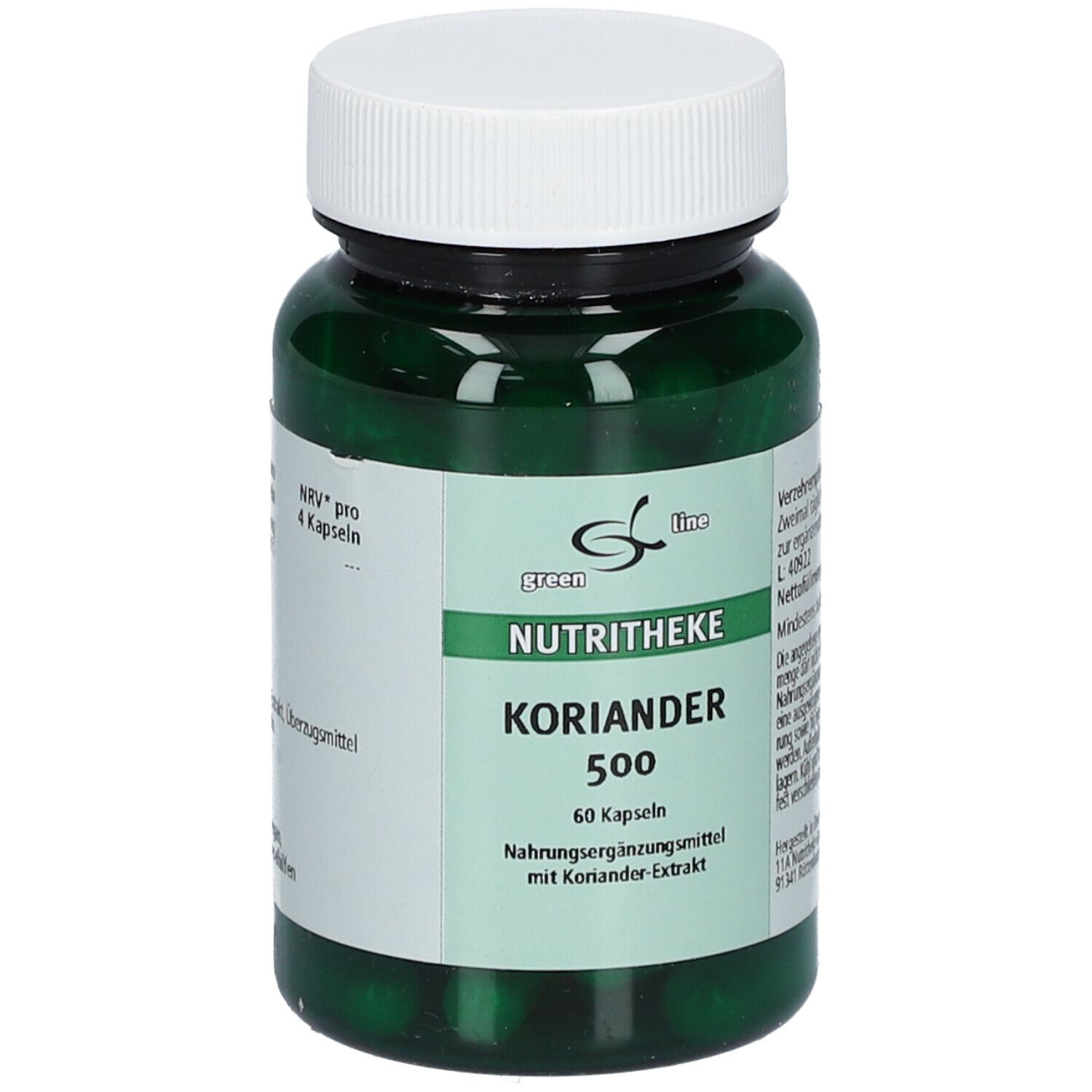 green line NUTRITHEKE Koriander 502