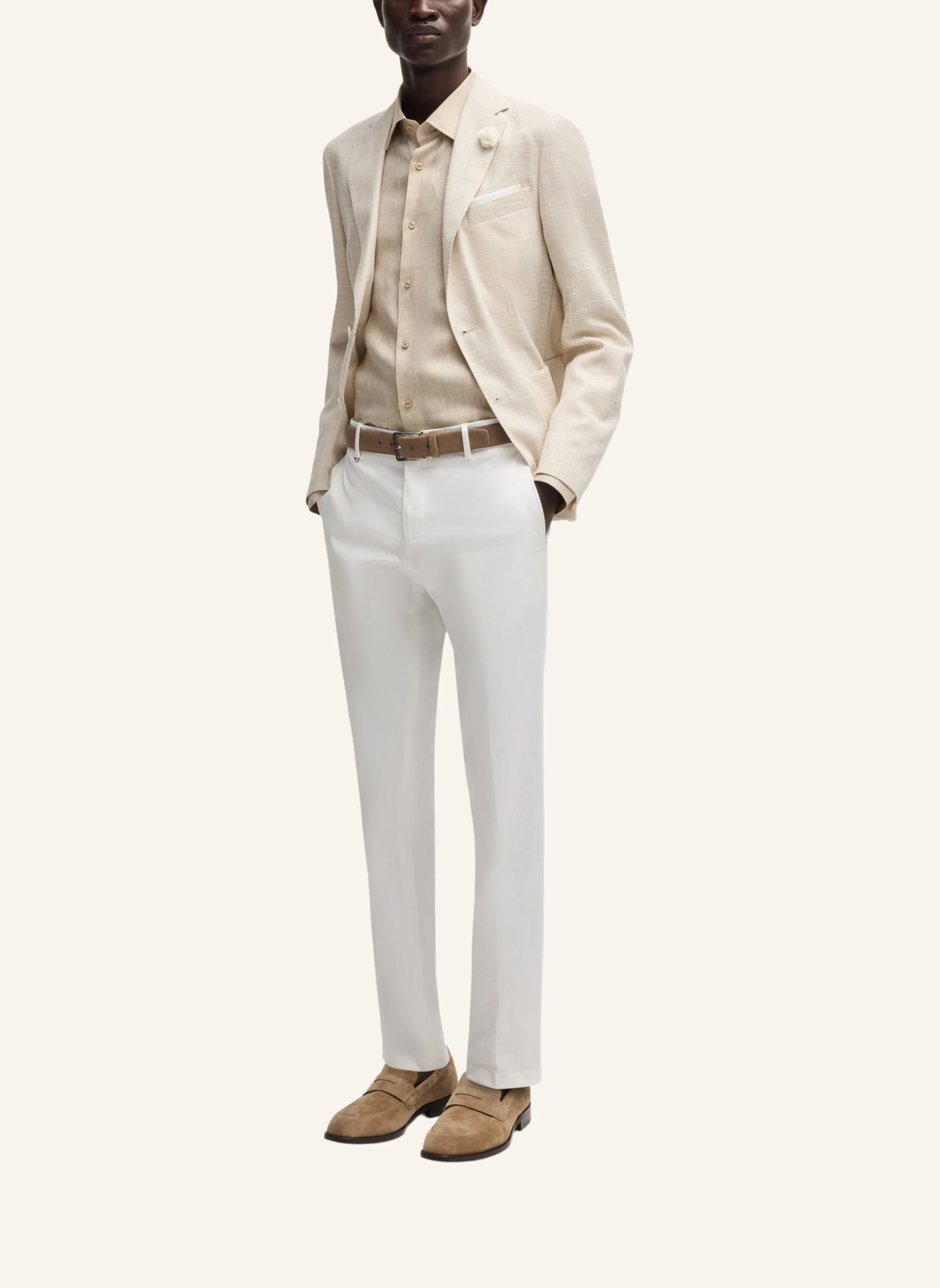 BOSS Business Hose C-GENIUS-DTL-WG-252F Slim Fit