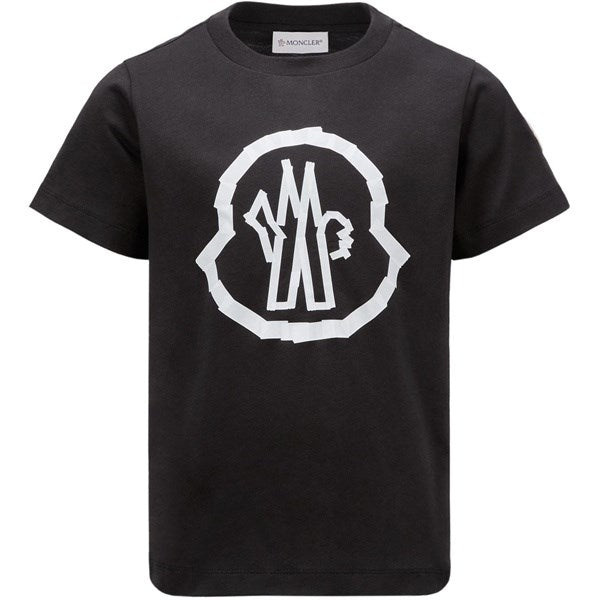 T-Shirt Black - Moncler → Luksusbaby.dk