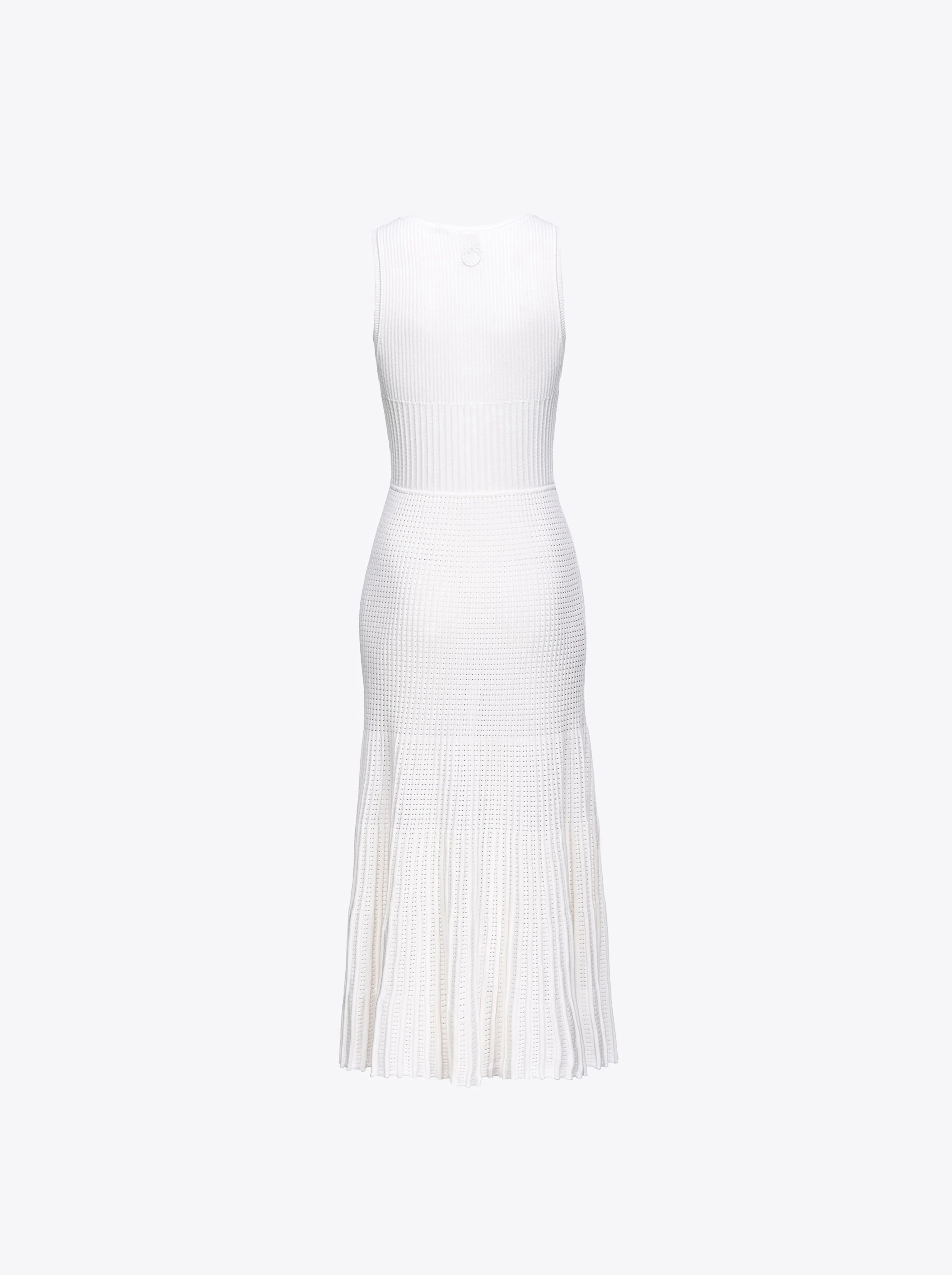 Robe plissée | Blanc