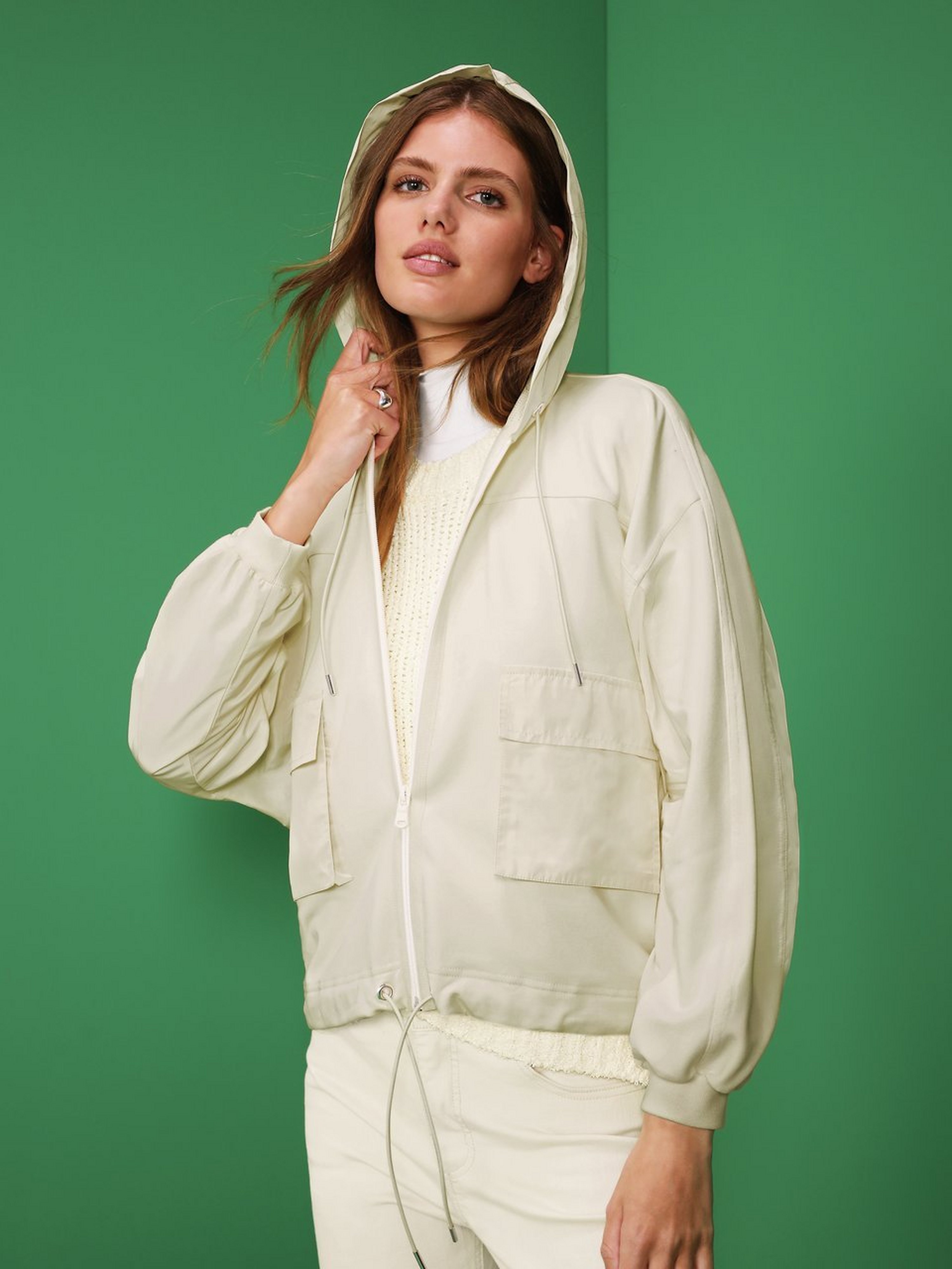 Hoodie-Sweatjacke