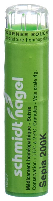 SCHMIDT-NAGEL Sepia 200 K<br>4 g, Granulat