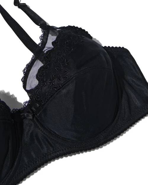 soutien-gorge non préformé avec armatures noir
