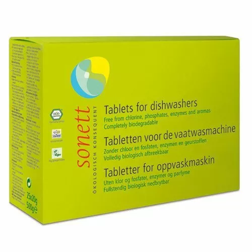 Sonett Opvasketabs 25 x 20gr - 500 gram