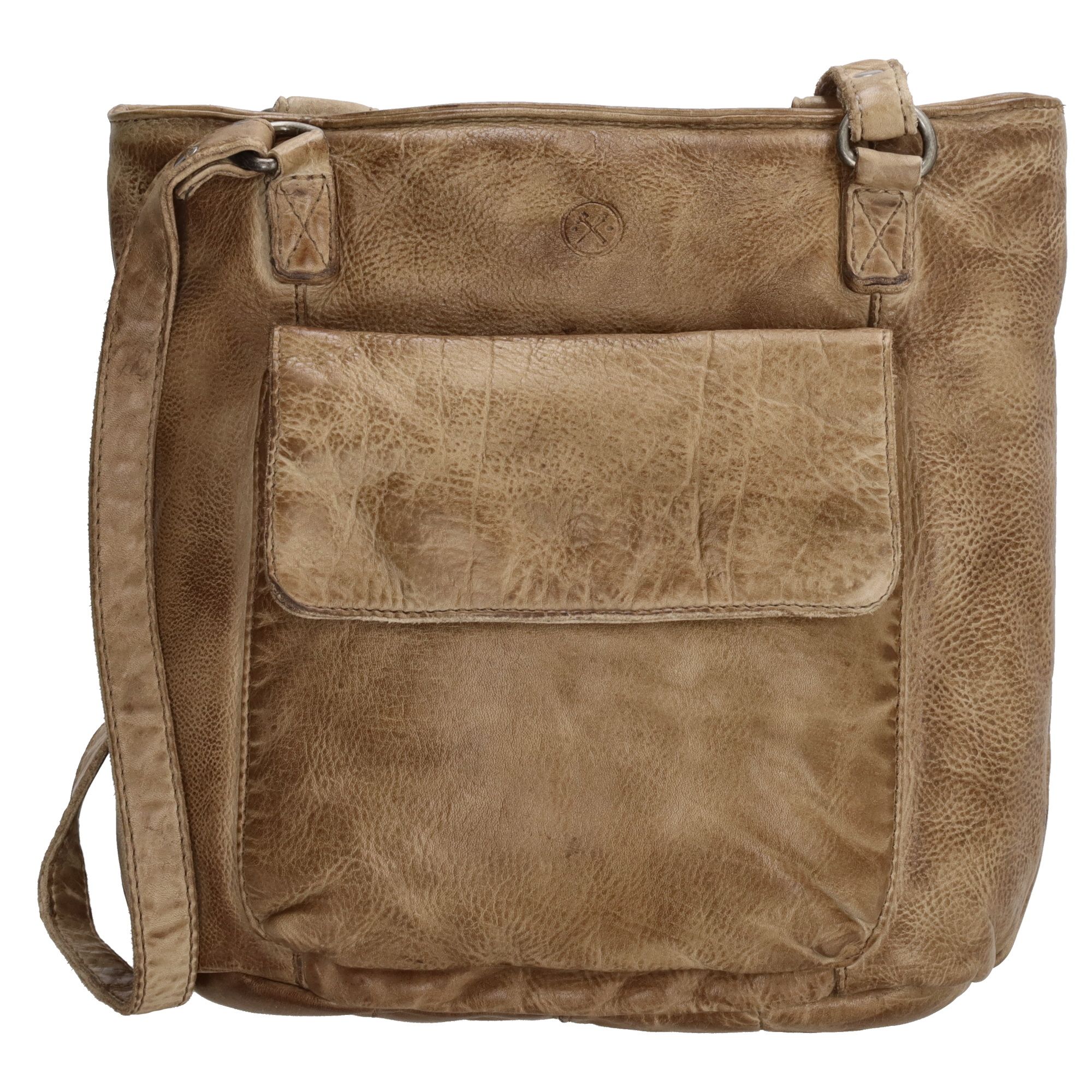 Hide & Stitches Paint Rock Shopper /- Rugzak Zand