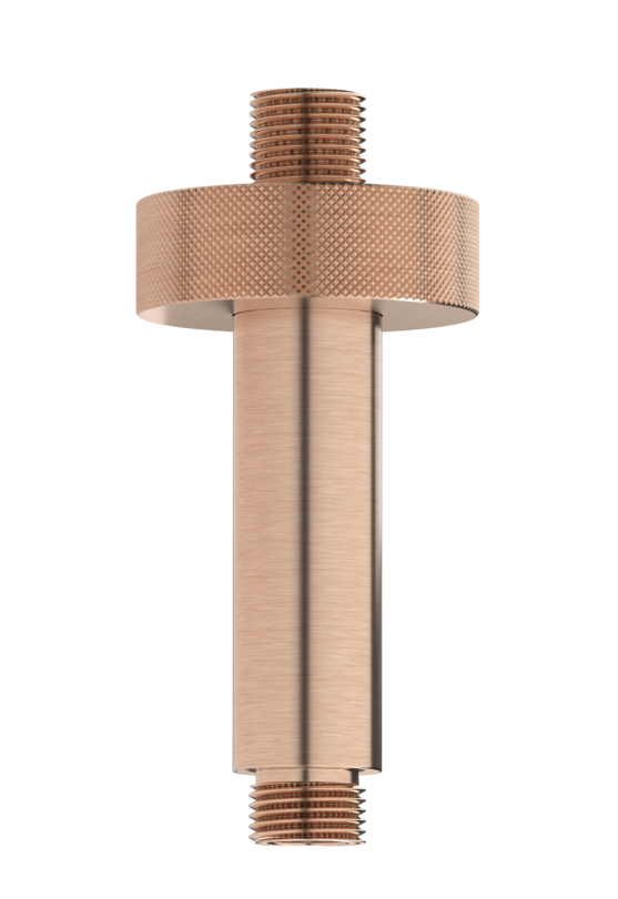 Plieger Roma plafondarm 10cm rosé goud geborsteld