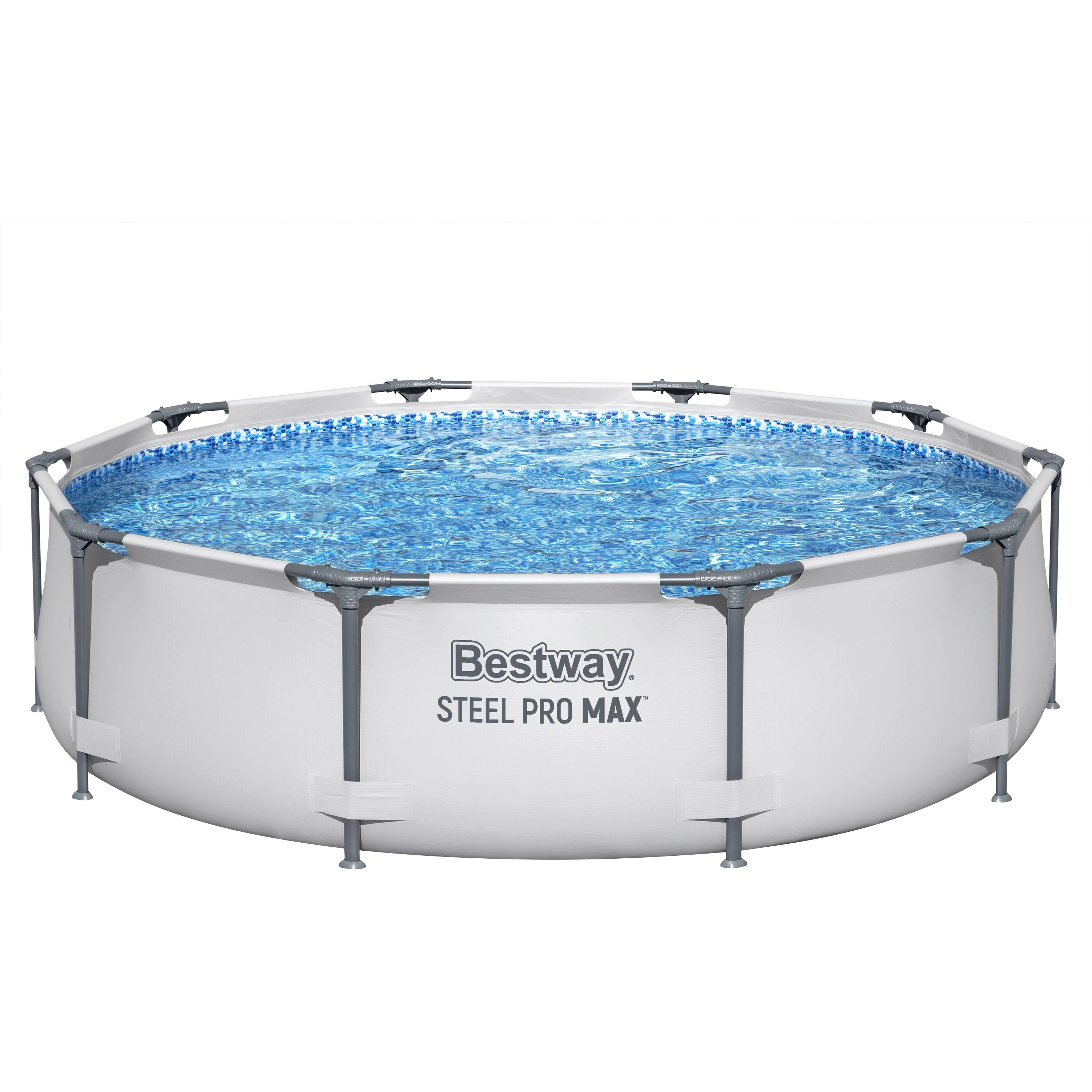 Bestway Pool Set hellgrau 305 x 76 cm