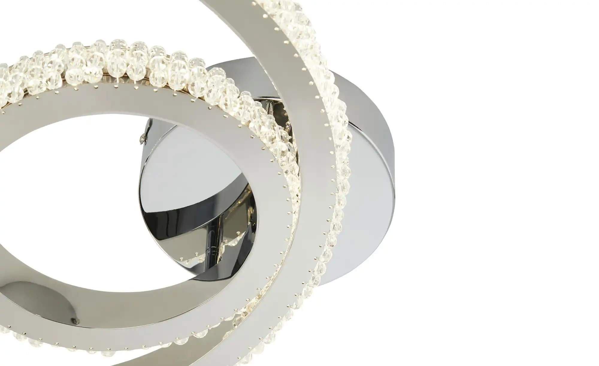 KHG LED-Kristall-Deckenleuchte, `Kreise´