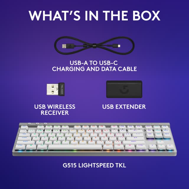 Logitech G G515 gaming-tastatur (