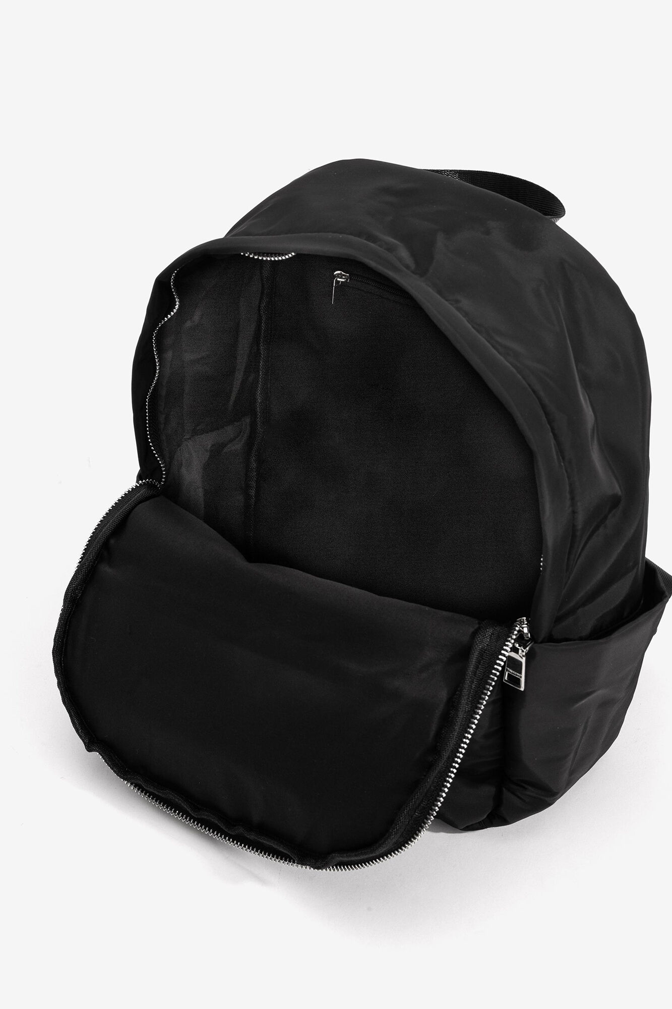 Bolsa acolchoada de nylon - preta